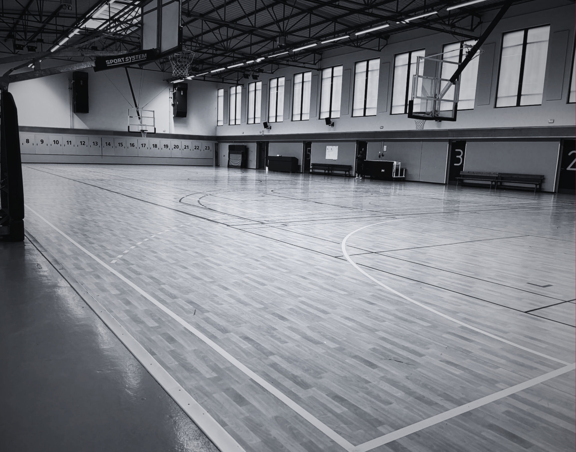 Match de basket du tournoi de rentrée des Villeurbanne Sharks